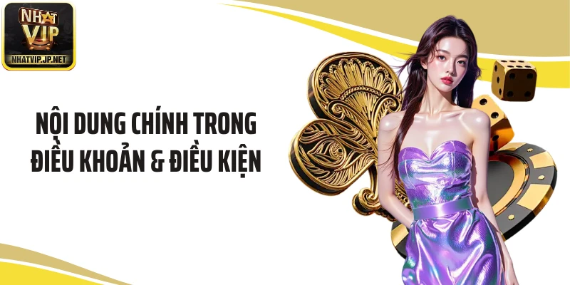 Nội dung chính trong điều khoản & điều kiện