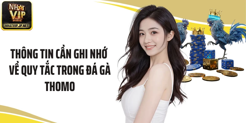 Thông tin cần ghi nhớ về quy tắc trong đá gà Thomo